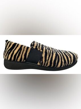 Vionic tiger stripe hard bottom slippers women’s size 8 supportive